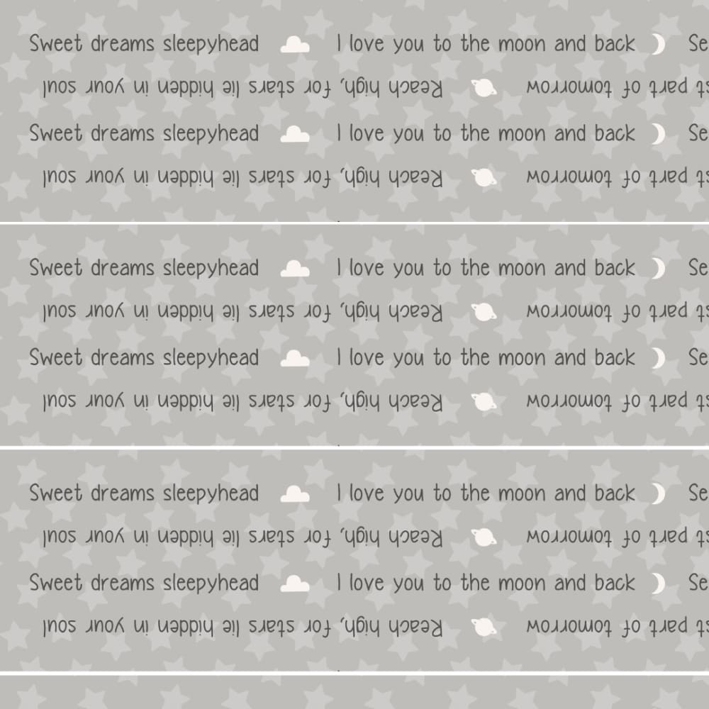 Perfect Binding Yardage Children’s Sayings - Fabric