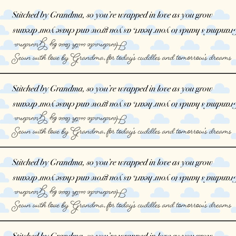 Perfect Binding Yardage Grandma's Stitches