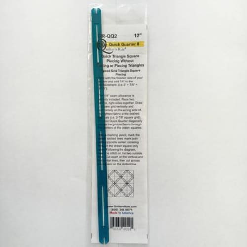 Quick Quarter II Seam Guide