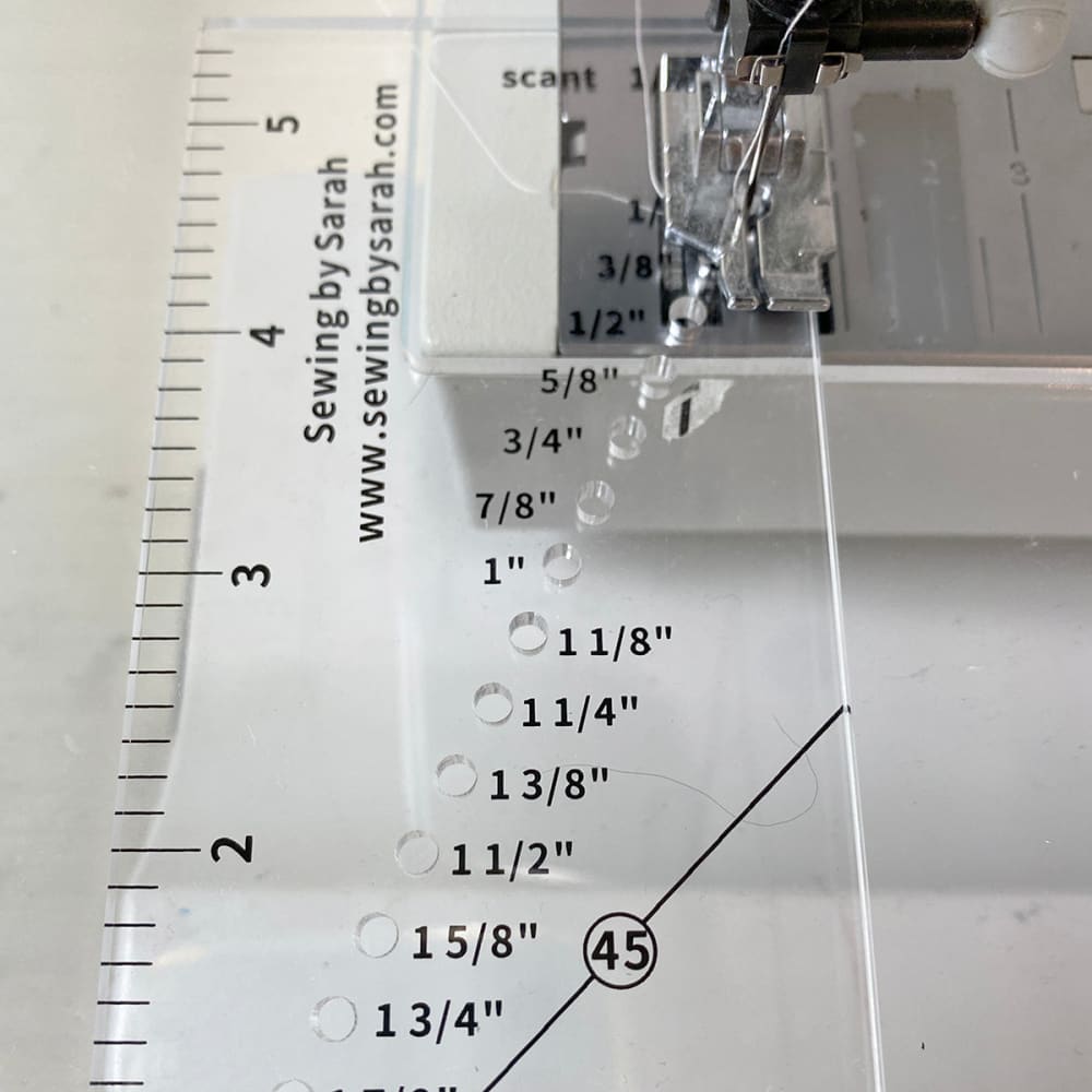 Sewing By Sarah - Seam Allowance Ruler
