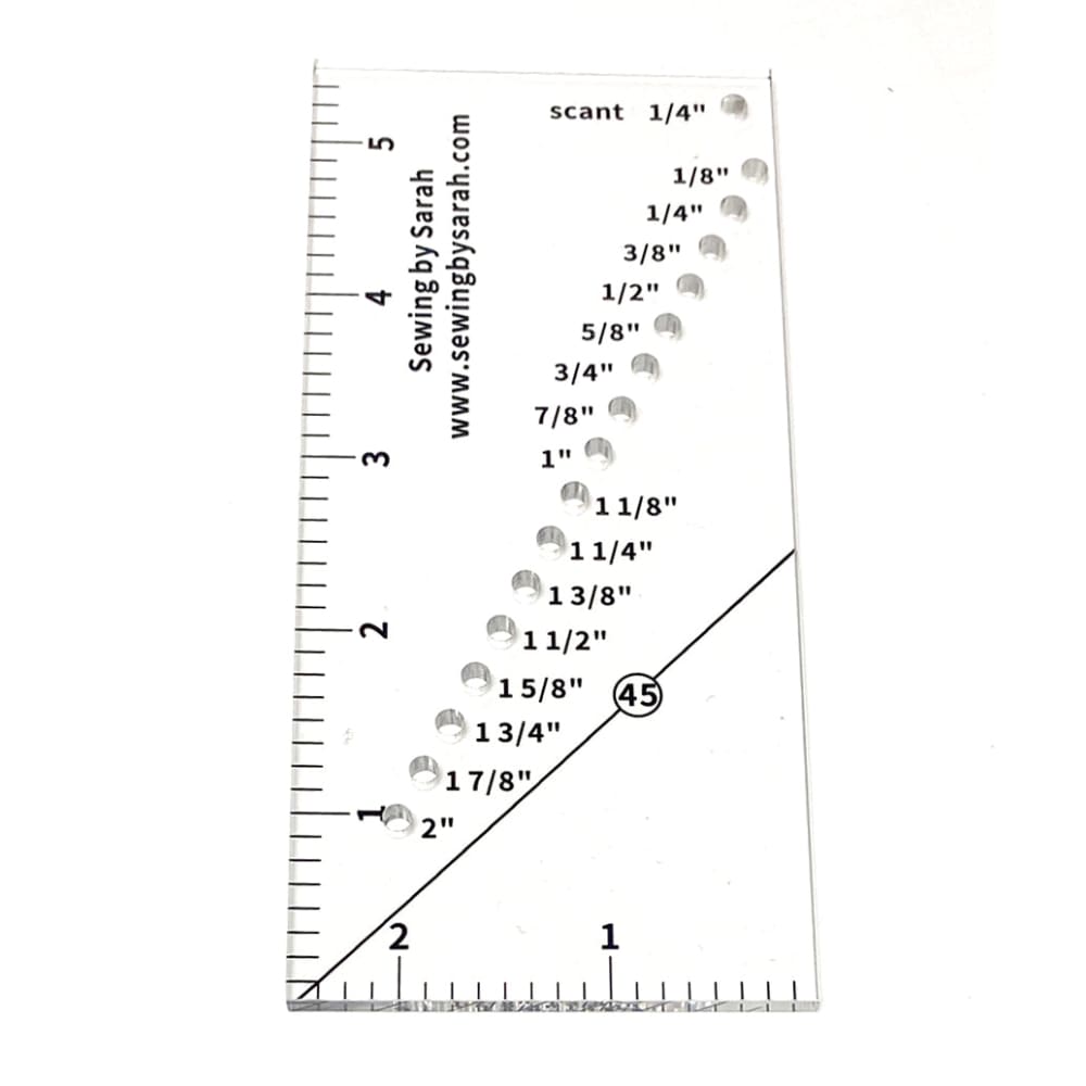 Seam Allowance Ruler - Seam Guide