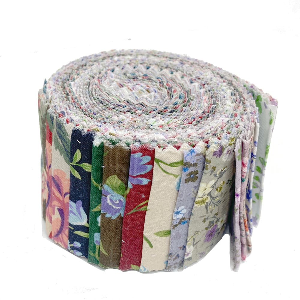 Sewing by Sarah Strip Rolls - Ditzy Floral - Fabric