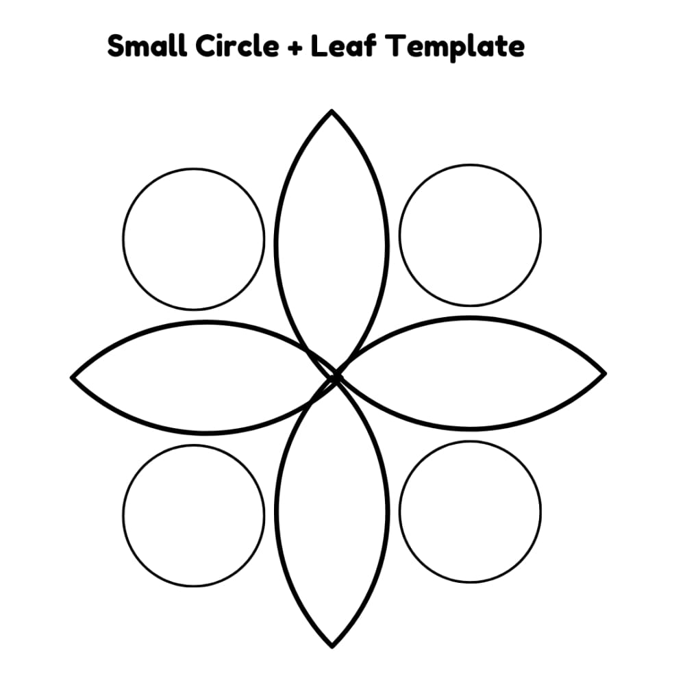 Spiro-Quilt Double Circle Template - Templates
