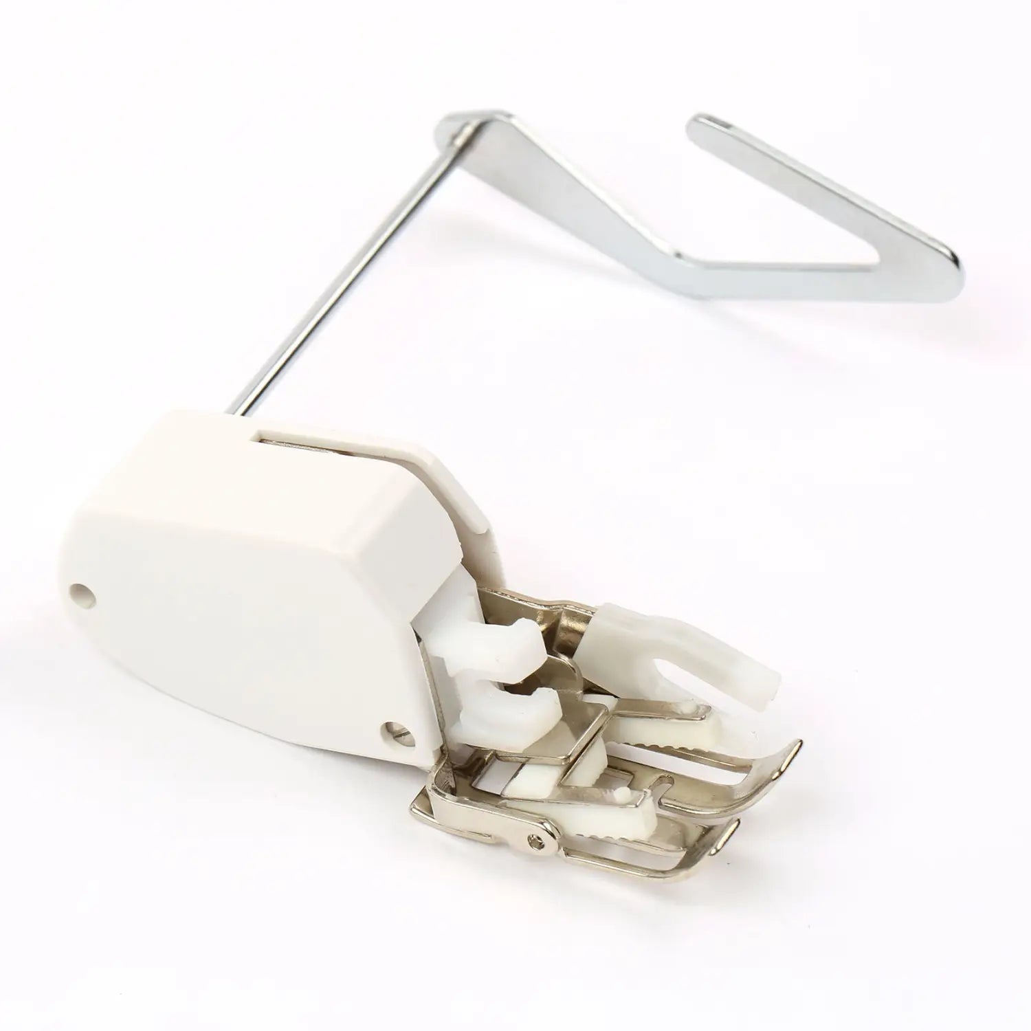 Walking foot with guide bar