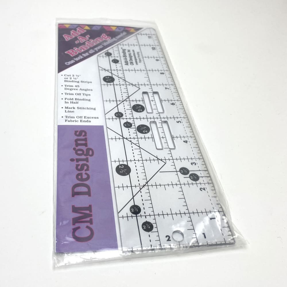 Add A Binding Ruler Tool - Moda Fabrics