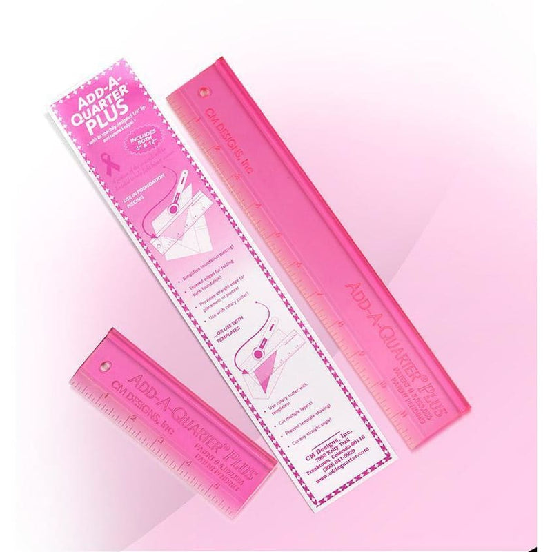 Sewing By Sarah - Add a Quarter Plus Quilting Ruler Set