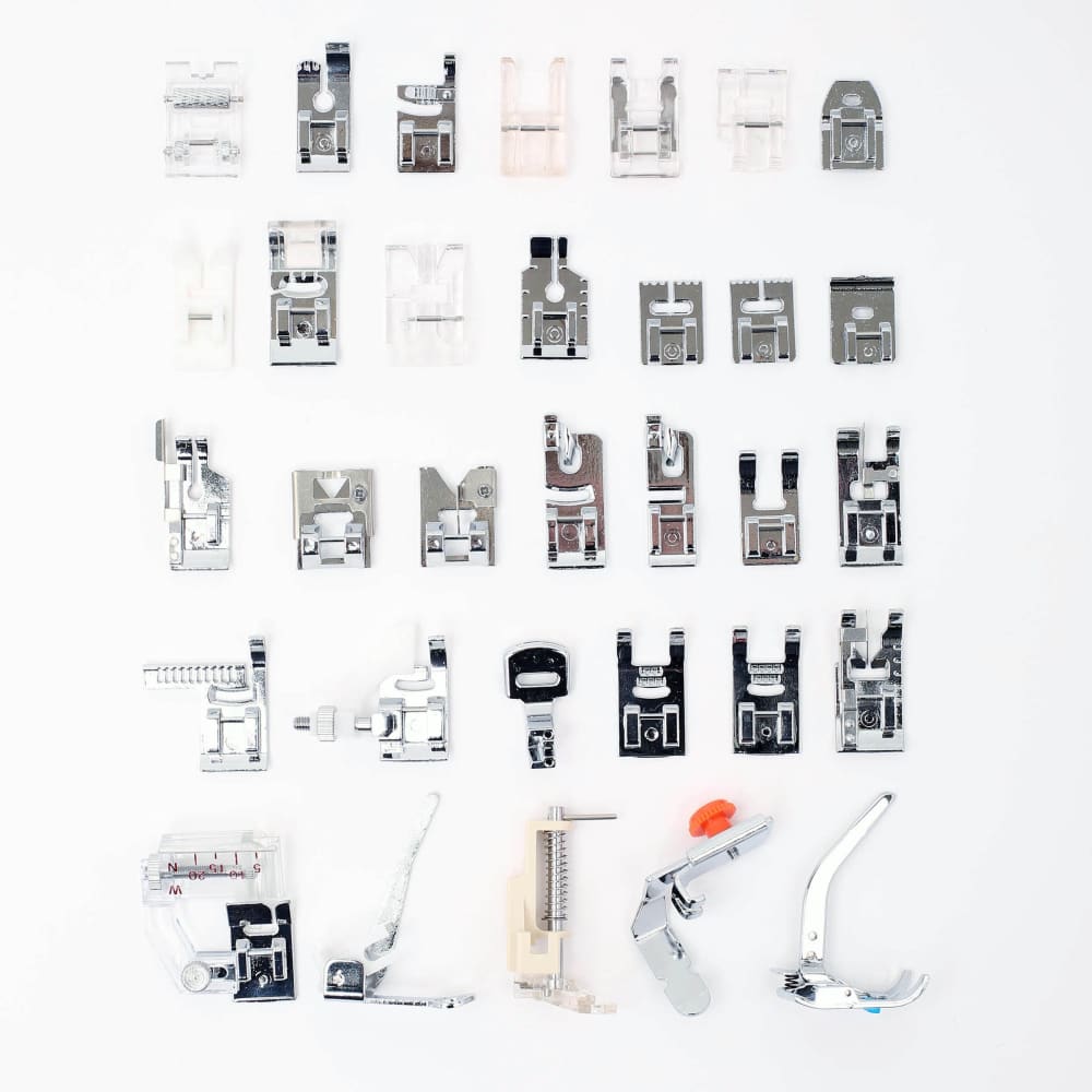 Essential 32 Piece Presser Foot Set. - Sewing By Sarah
