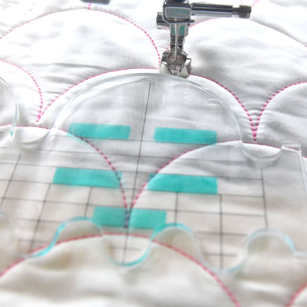 Free Motion Quilting Template and Rulers set - Sewing By Sarah