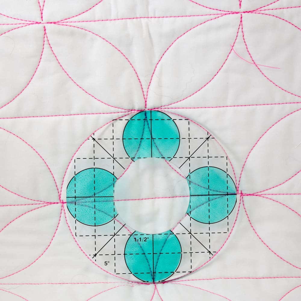 Free Motion Quilting Template and Rulers set Sewing By Sarah
