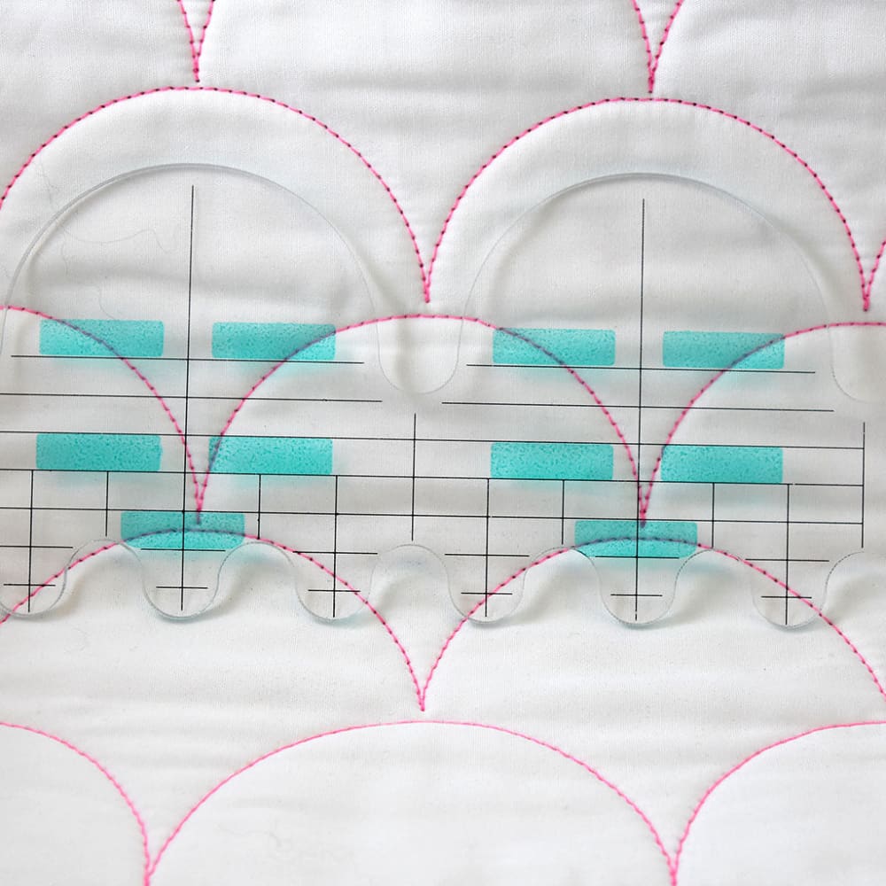 Free Motion Quilting Template and Rulers set Sewing By Sarah