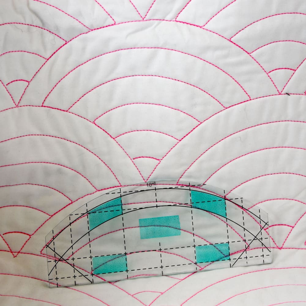 Free Motion Quilting Template and Rulers set Sewing By Sarah