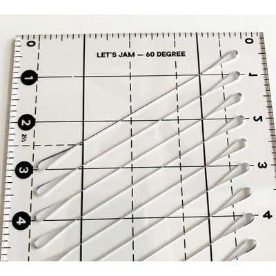 Sewing By Sarah - Gruuvy Let’s Jam: 60 Degree Ruler