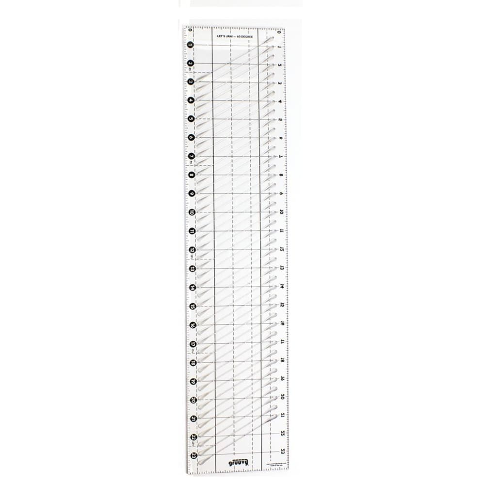 Gruuvy Square it Up Quilting Ruler- Medium - Sewing By Sarah