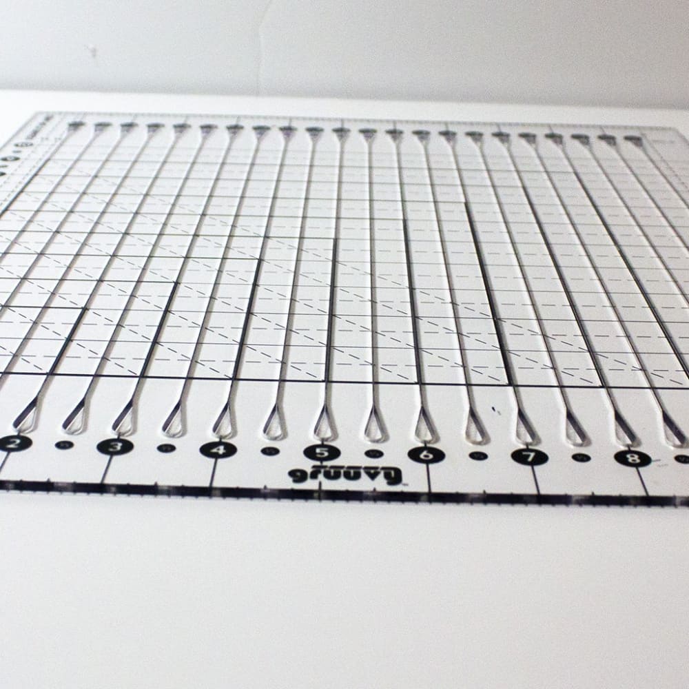 Gruuvy Square it Up Quilting Ruler- Medium - Sewing By Sarah