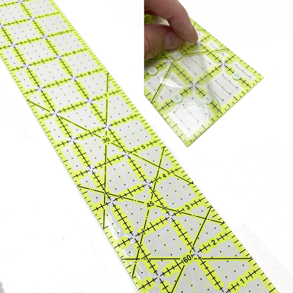 Quilting Rulers,4 Square Ruler Quilting Templates(4.5x4.5inch,6x6inch,9.5x9.5inch,12.5x12.5inch),for  Quilting And Sewing