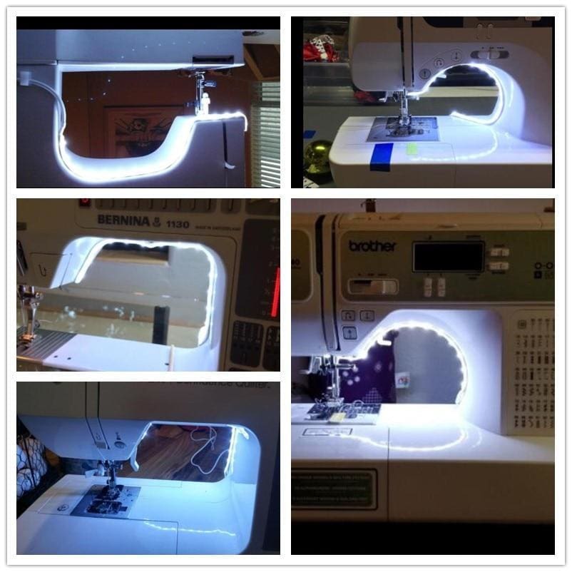 Sewing Machine Lights Led Strip Machine Working Led Lights Attachable Led  Sewing Light Strip Kit It Is Longer - Buy Sewing Machine Lights Led Strip