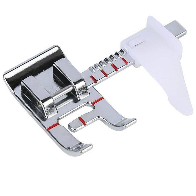 Metal sewingbySarah™ adjustable guide foot with plastic guide for perfect fixed seam widths