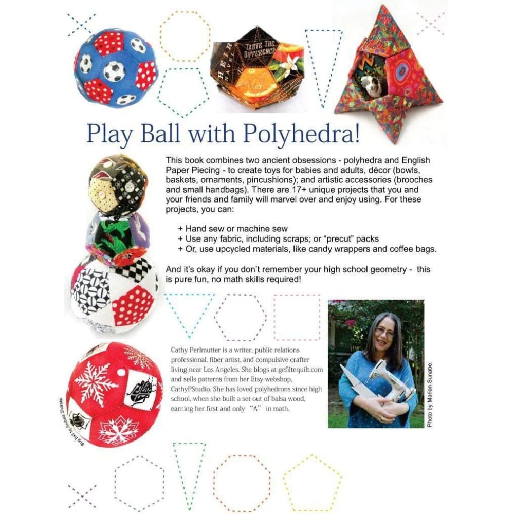 Stitch-a-hedron: English Paper Pieced Polyhedron Gifts and 